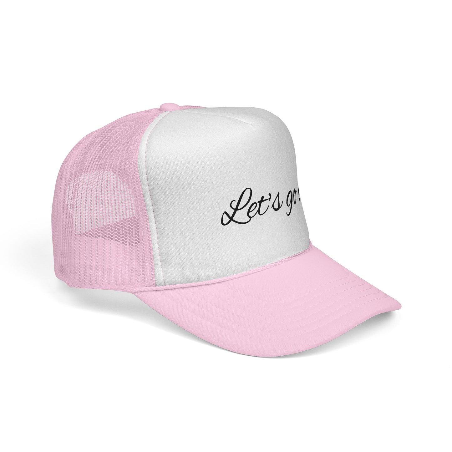 Motivational Trucker Cap - "Let's Go!"