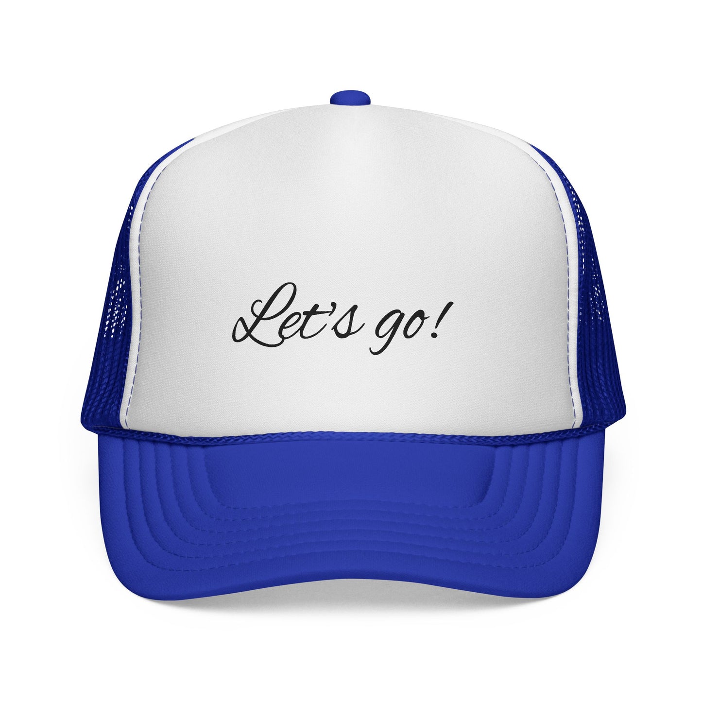 Motivational Trucker Cap - "Let's Go!"