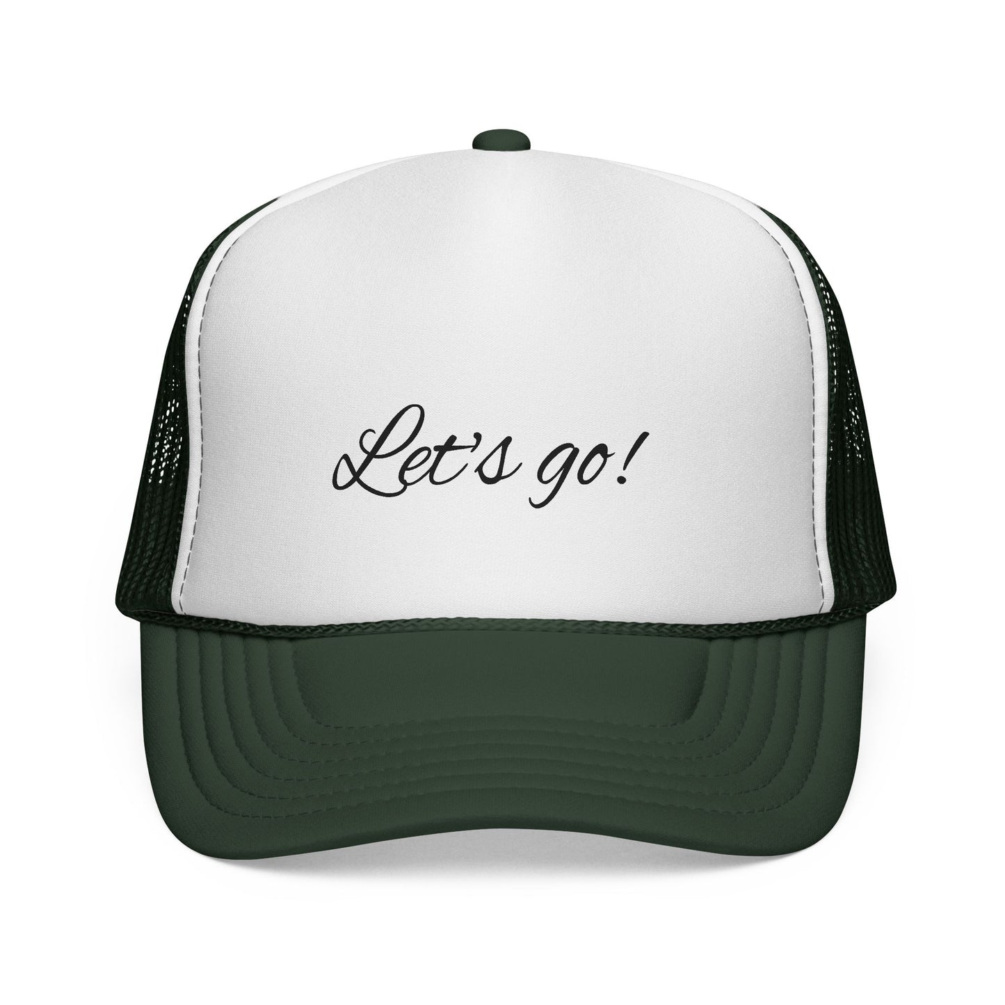 Motivational Trucker Cap - "Let's Go!"