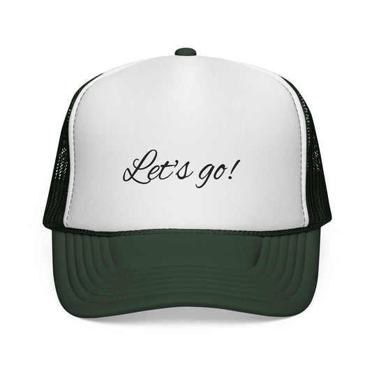 Motivational Trucker Cap - "Let's Go!"