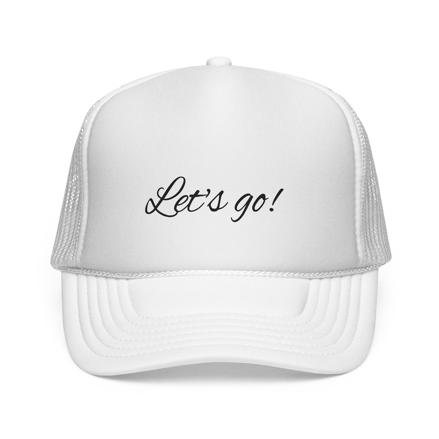 Motivational Trucker Cap - "Let's Go!"