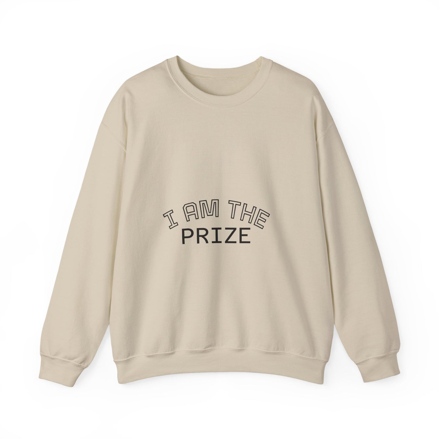 Motivational Unisex Crewneck Sweatshirt - 'I Am The Prize'