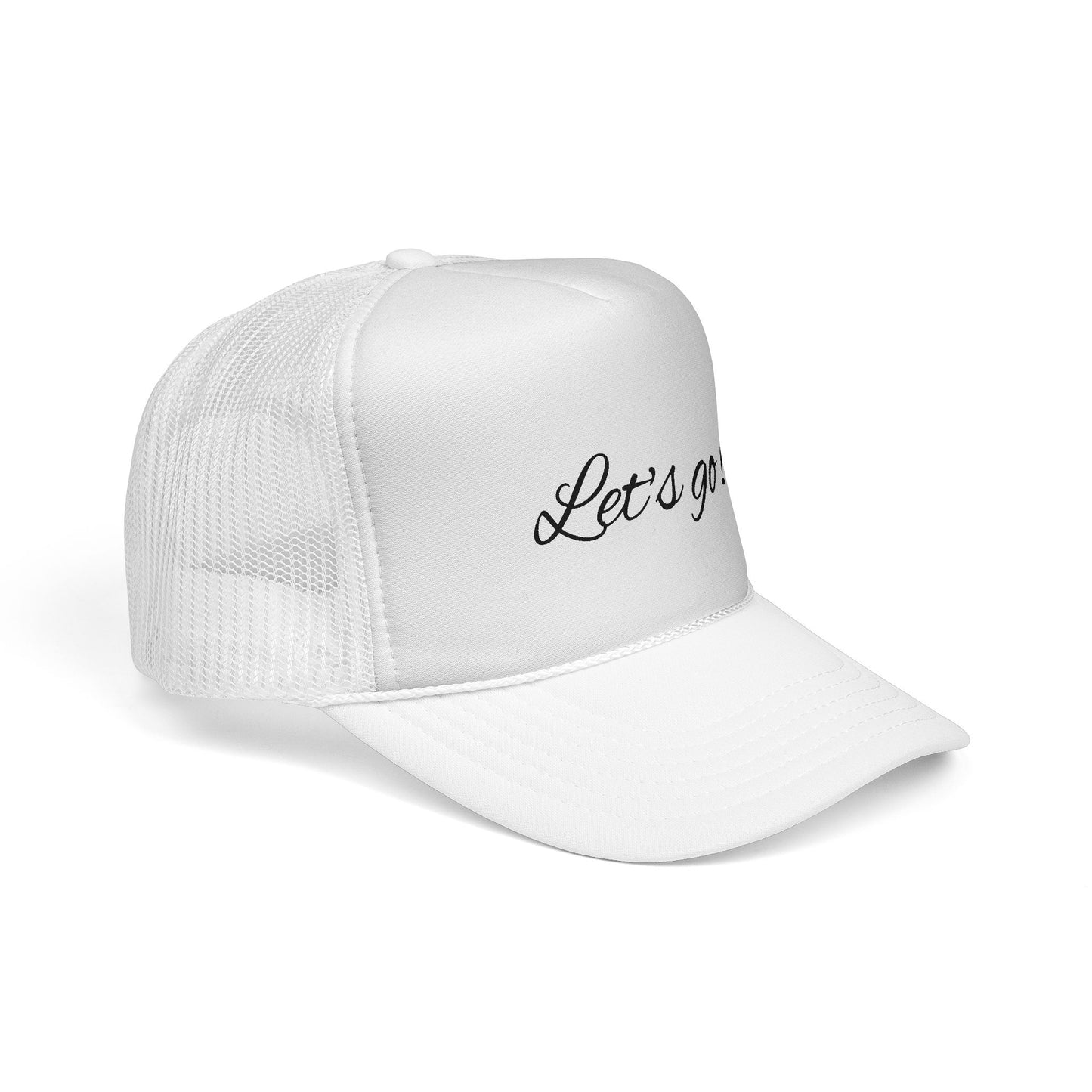 Motivational Trucker Cap - "Let's Go!"