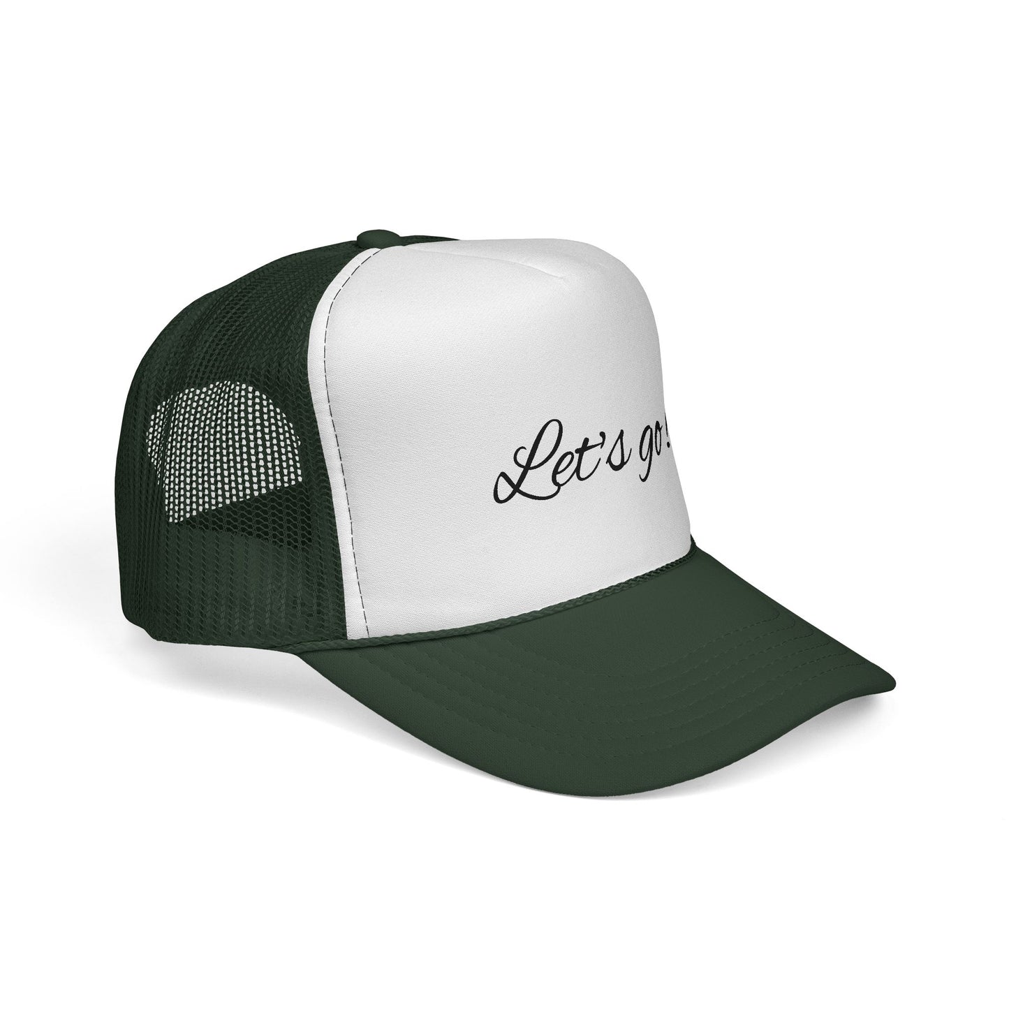 Motivational Trucker Cap - "Let's Go!"