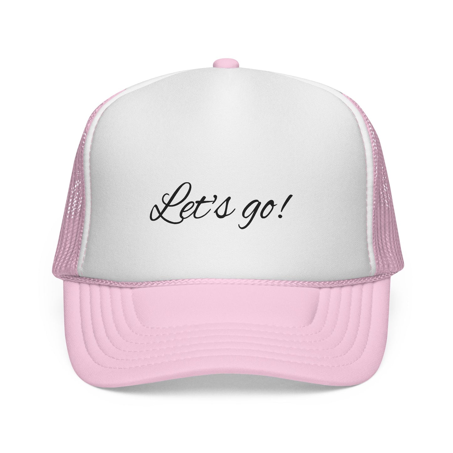 Motivational Trucker Cap - "Let's Go!"