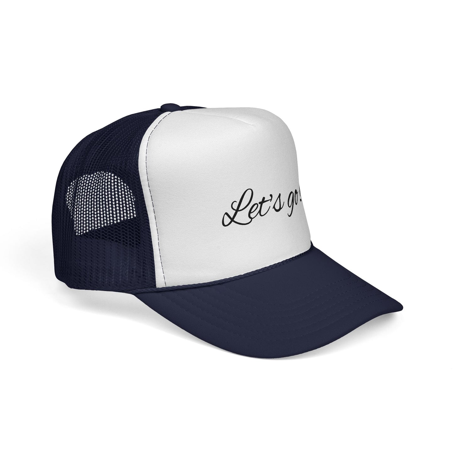 Motivational Trucker Cap - "Let's Go!"