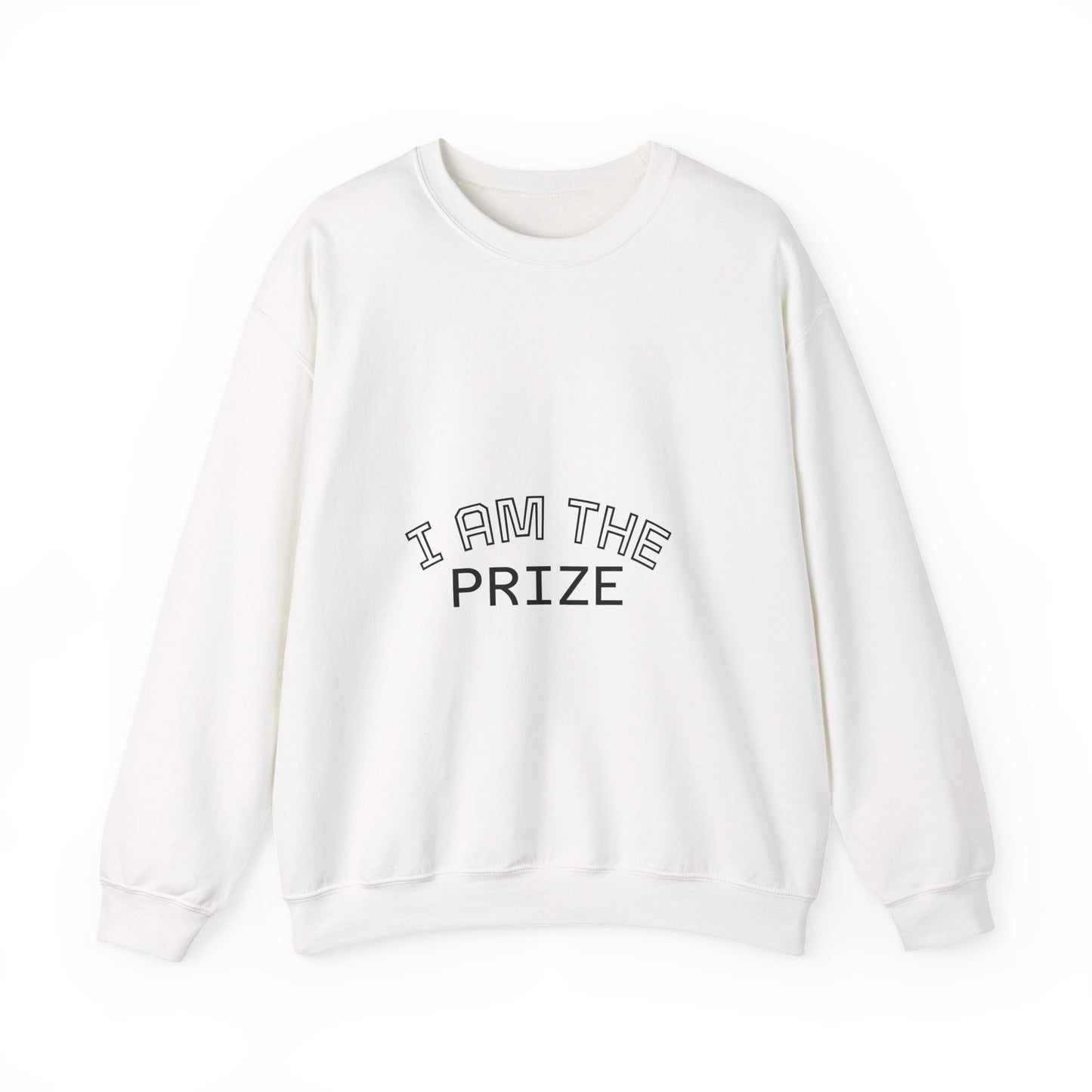 Motivational Unisex Crewneck Sweatshirt - 'I Am The Prize'