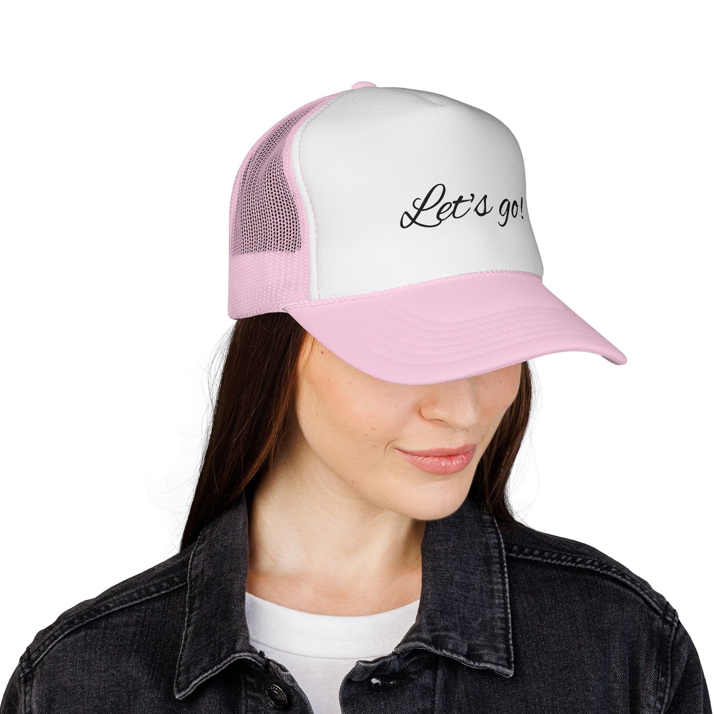 Motivational Trucker Cap - "Let's Go!"