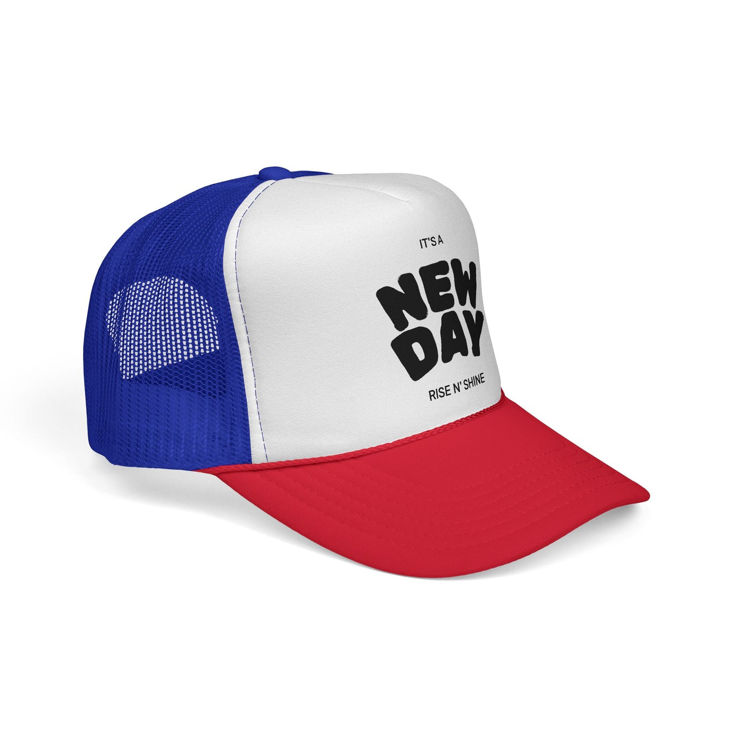 Rise N' Shine Trucker Cap - It's a New Day Hat for Positive Vibes