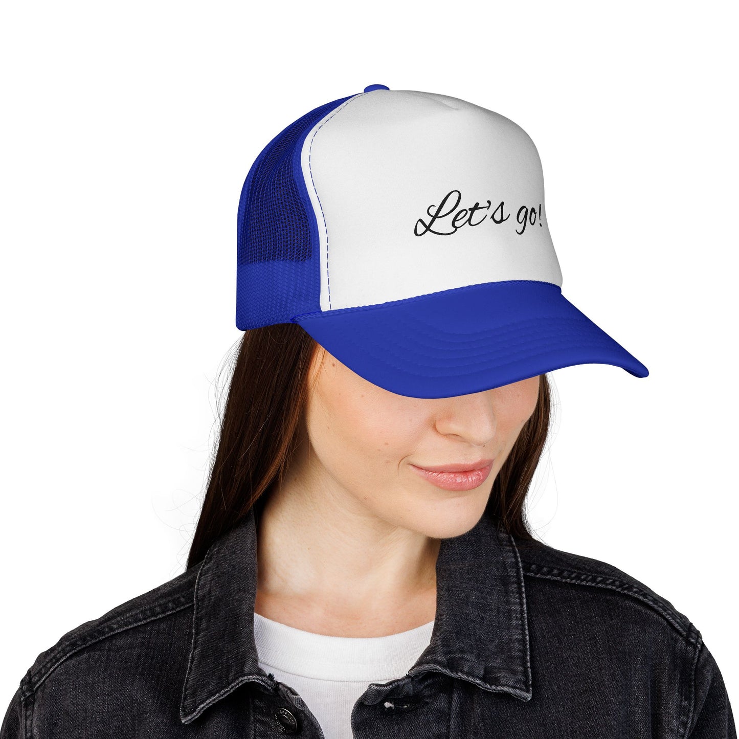 Motivational Trucker Cap - "Let's Go!"